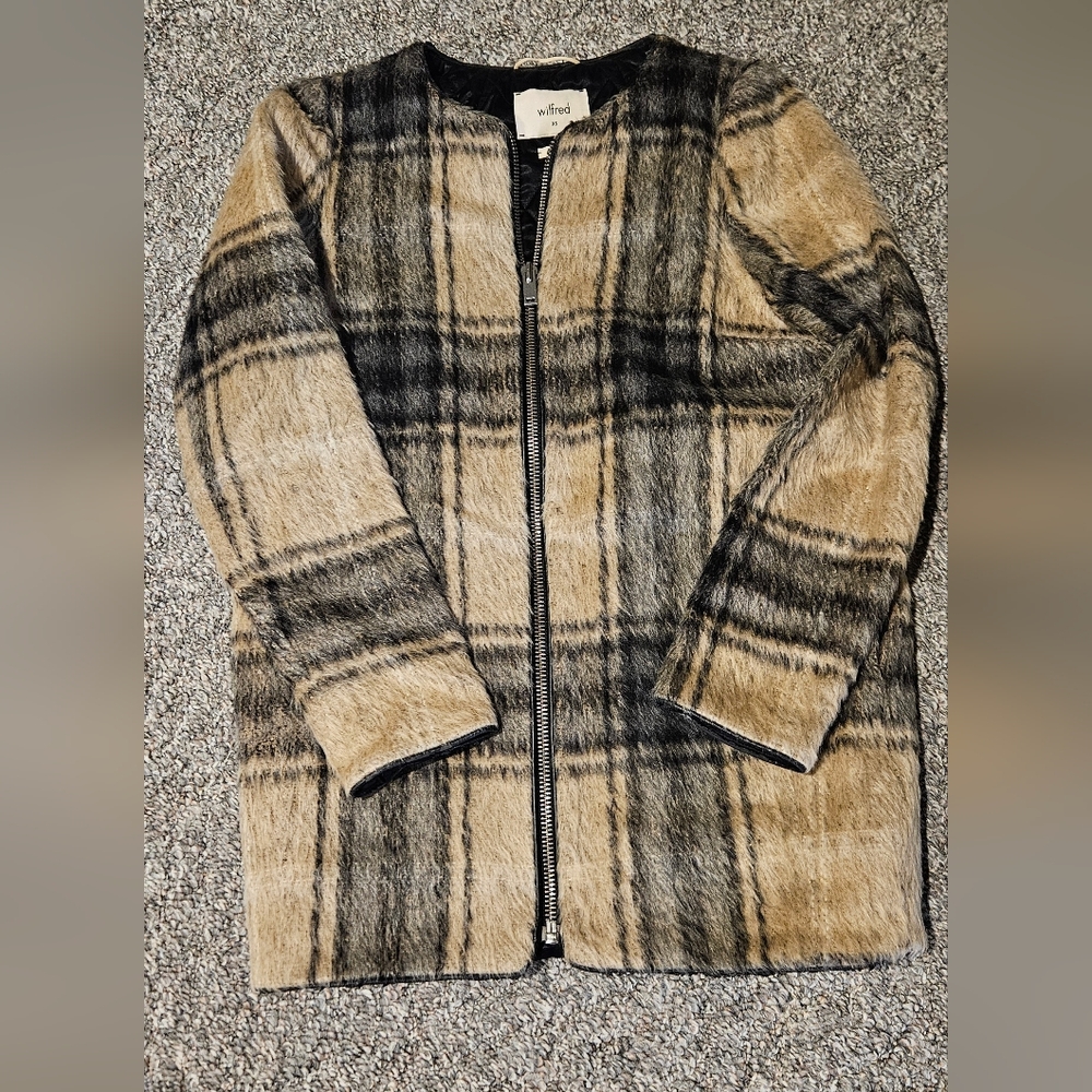 Wilfred Faux Fur Jacket Size XS
